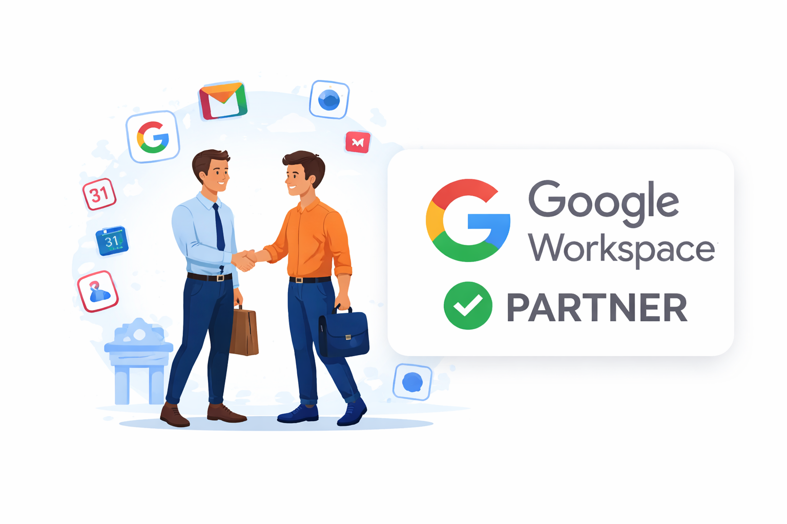Google Workspace Partner illustration